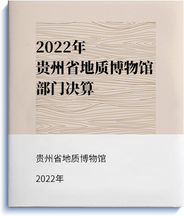 2022年贵州省地质博物馆部门决算